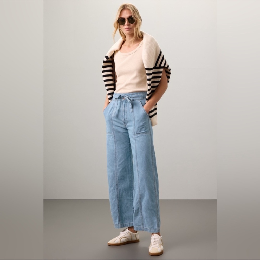 Hudson Wide Leg Trouser Jeans Size 4